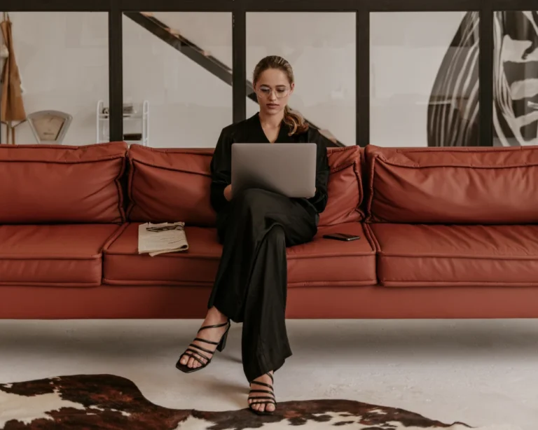 rustic wood sideboard