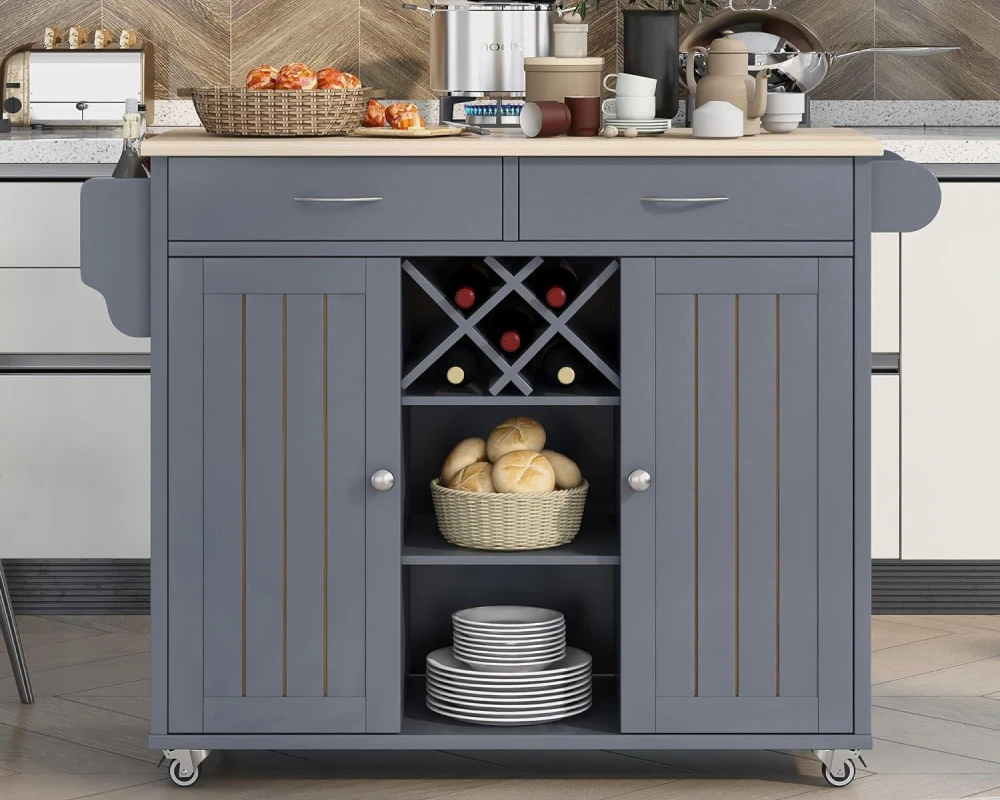 movable kitchen island small